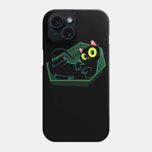 Coffin Kitty Phone Case