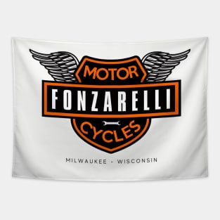 Fonzarelli Motorcycles - Wings Black Tapestry