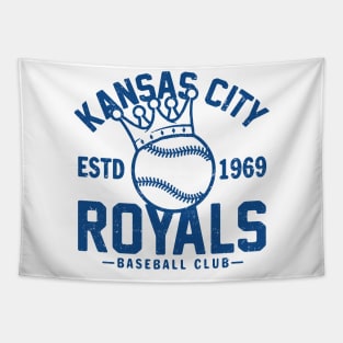 Kansas City Royals Retro 1 by Buck Tee Tapestry