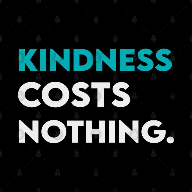 Kindness coats nothing by Takamichi