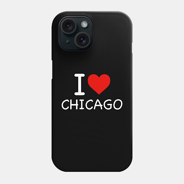 Chicago - I Love Icon Phone Case by Sunday Monday Podcast