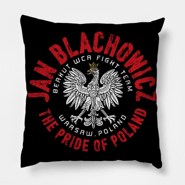 Jan Blachowicz Pillow by huckblade