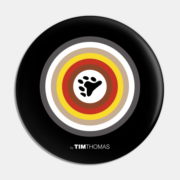 Circulo Bears Gay Pin by Tim Thomas