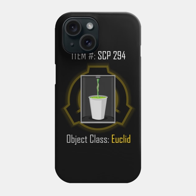 SCP-294 Phone Case by NGM