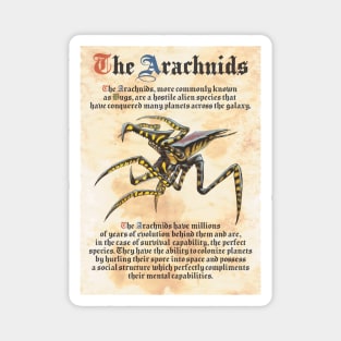 Starship Troopers (1997) Medieval Book Print Magnet