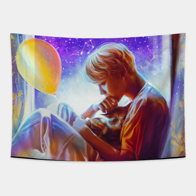 Jimin Serendipity Bts Tapestry Teepublic
