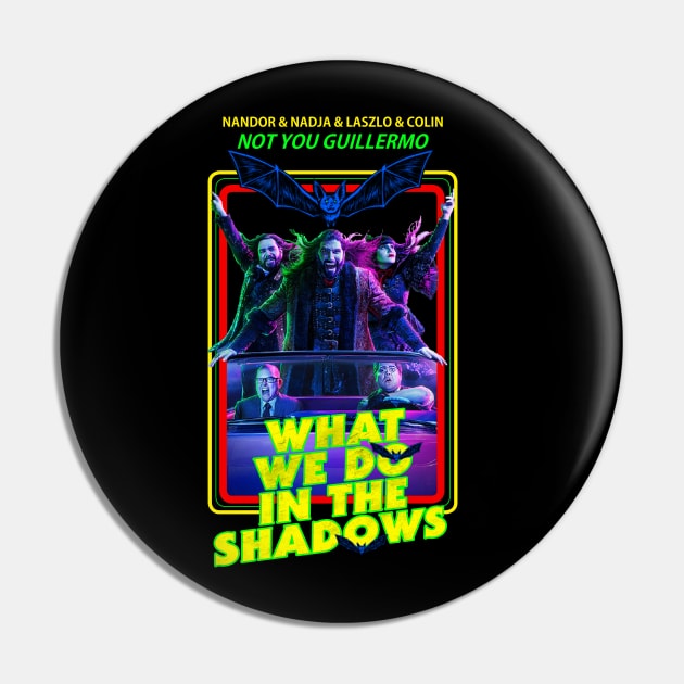 What We Do In The Shadows Pin by RAINYDROP