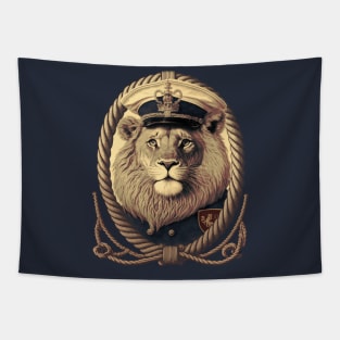 Sailor Lion Tapestry