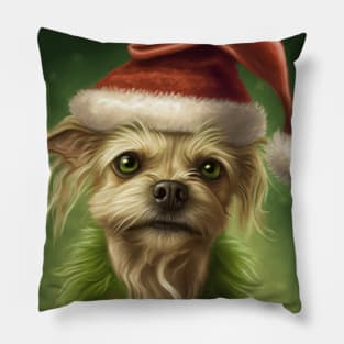 Grinch Dog Pillow