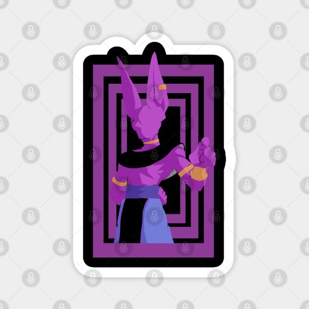 Dragonball Beerus Magnet by Artdoki