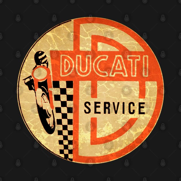 Vintage Ducati Motorcycle Service by Midcenturydave