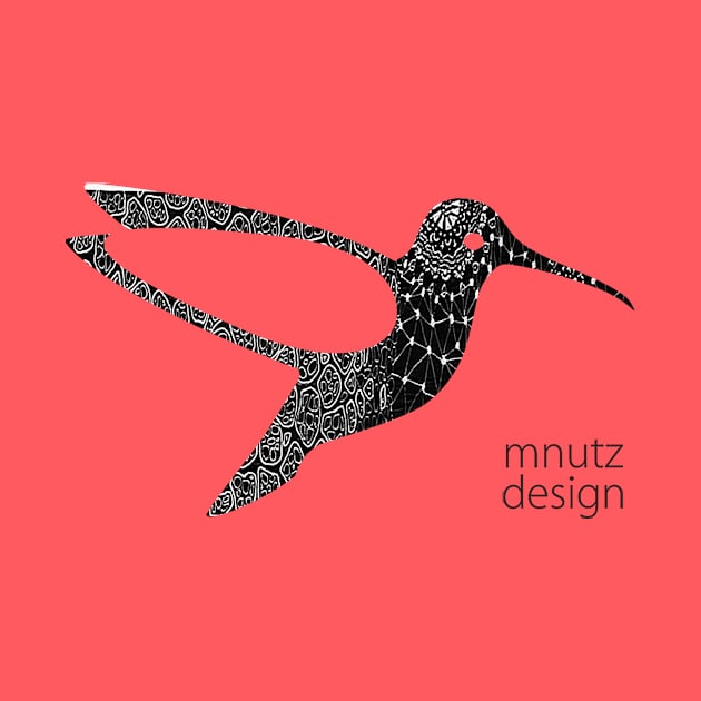mnutzDesign - Logo - Kolibri - cell nucleus by mnutz