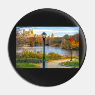 View of Central Park, New York city in Autumn Pin