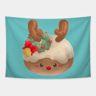 Christmas Reindeer Mochi Tapestry