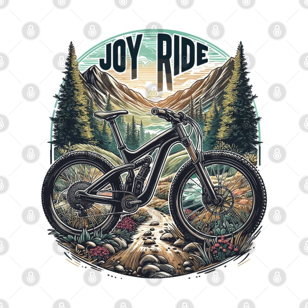 Bike Surrounded By Nature, Joy Ride by Vehicles-Art