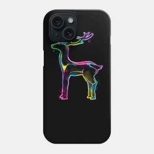 deer watercolor Phone Case