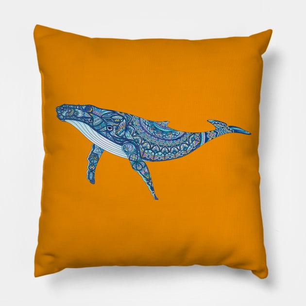 Whale Pillow by Mako Design 