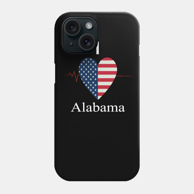 alabama Phone Case by FUNEMPIRE