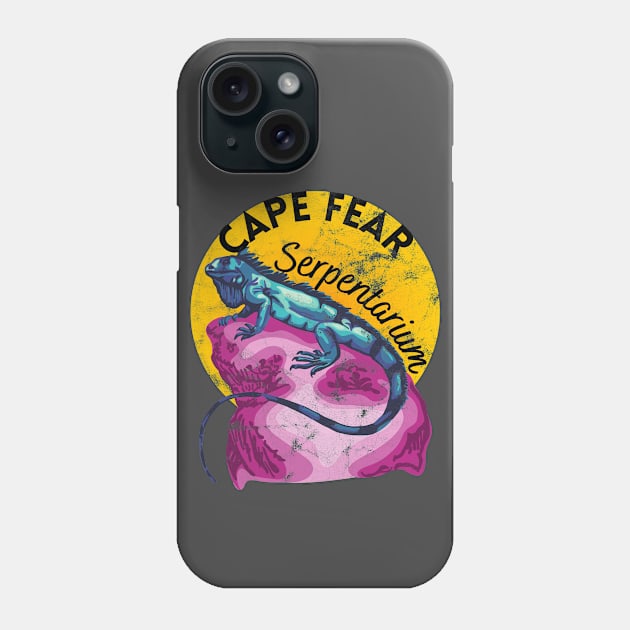 Cape Fear Serpentarium (distressed) Phone Case by Slightly Unhinged