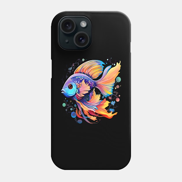 Blue Tang Rainbow Phone Case by JH Mart