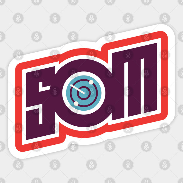 SOM 2.0 RADAR (PURPLE) - Spawn On Me Podcast - Sticker