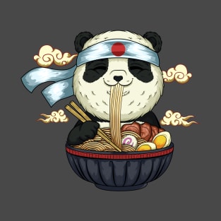 Chinese food panda love T-Shirt