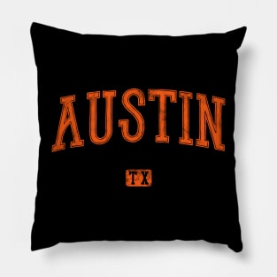 Austin Texas Pillow