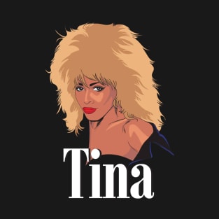 Tina Turner fan art (White) T-Shirt