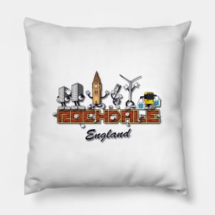 This is Rochdale, England Pillow