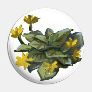 oil painting of plants Pin