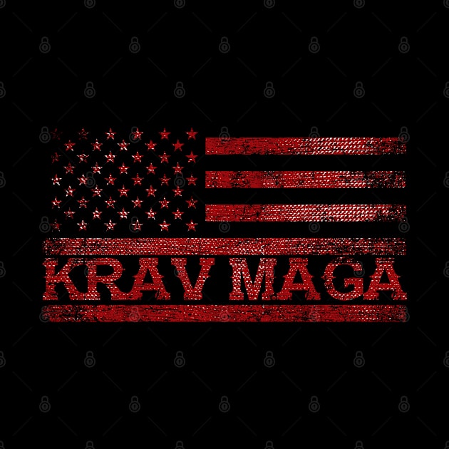 krav maga usa grunge by ShirtsShirtsndmoreShirts