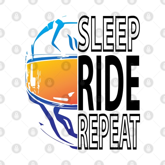 Sleep Ride Repeat by TwoLinerDesign