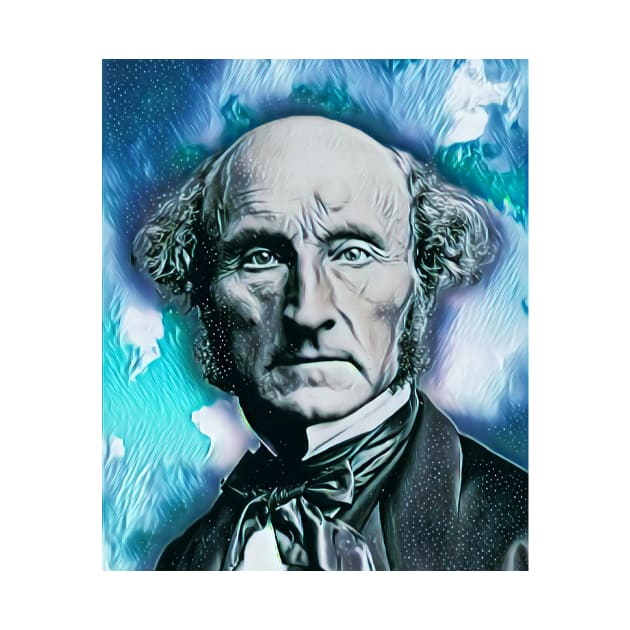 John Stuart Mill Portrait | John Stuart Mill Artwork 5 by JustLit