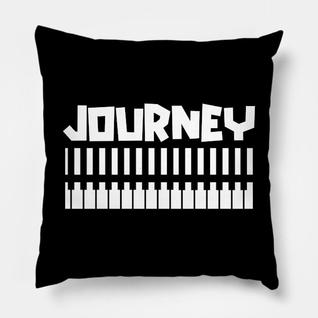 Piano Journey Pillow by Halloween_House