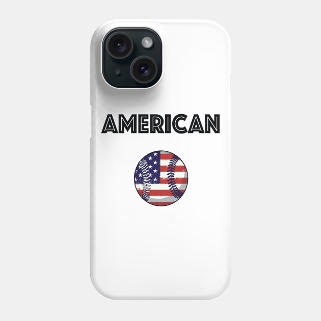 American Baseball Phone Case by And89Design