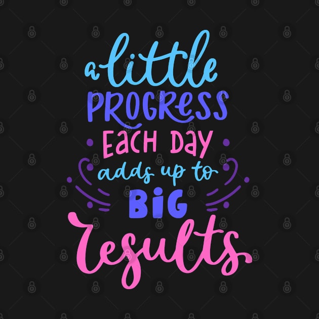 A Little Process each day adds up to big results by Mako Design 