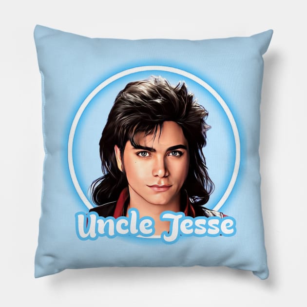 Full House - Uncle Jesse Pillow by Zbornak Designs