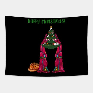 Robot Arm #1 Christmas Edition Tapestry