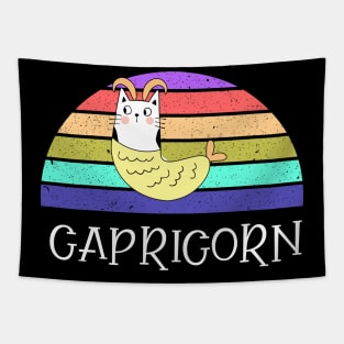 Cat Horoscope Capricorn Tapestry