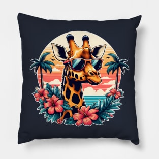 Cool Giraffe Pillow