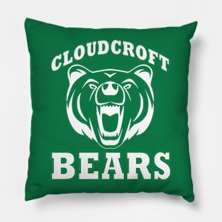 Cloudcroft Bears Plain (White) Pillow
