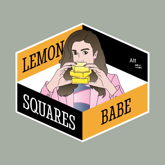 Kim’s Convenience Shannon Lemon Squares Babe by AltTabStudio