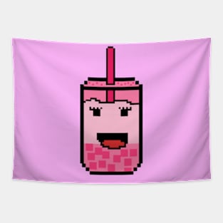 Valentine Bubble Tea Tapestry