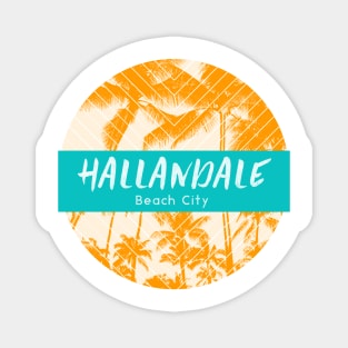 Hallandale Beach City Magnet