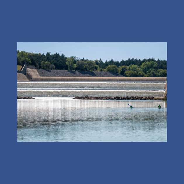 Kayaking to the Spillway by Debra Martz by Debra Martz