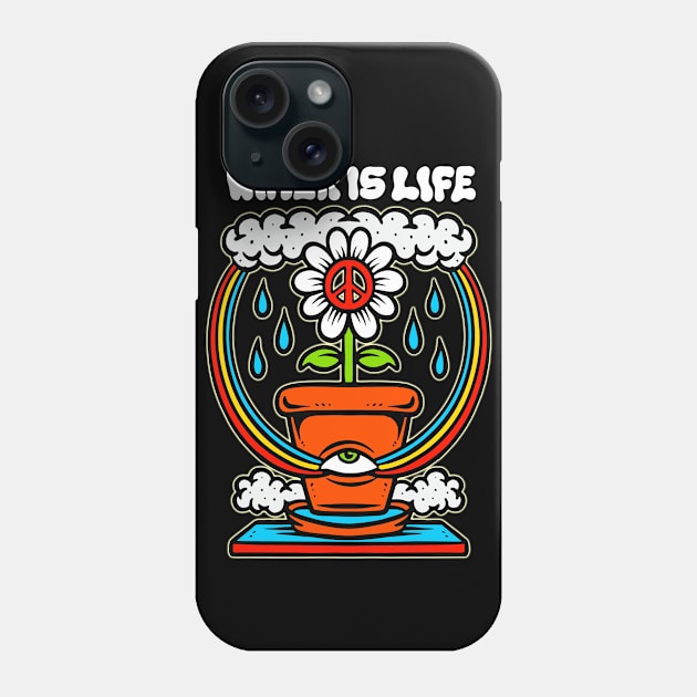 Water Is Life Phone Case by bougaa.boug.9