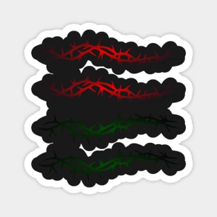 Vines with Thorns Sticker Set Magnet