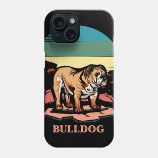 Bulldogs | Retro design for Dog Lovers Phone Case