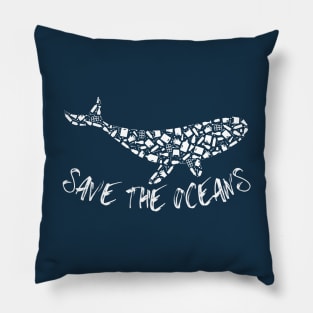 Save The Oceans Pillow