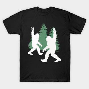 Believe In Pizza Funny Sassy Sasquatch, Bigfoot Cryptid Yeti Yowi